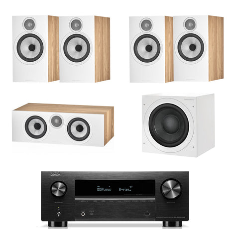 Denon AVR-X2800H - B&W 606 / 606 S3 5.1 Speaker Package