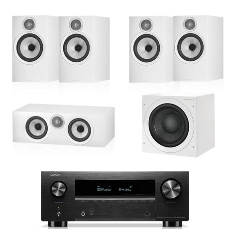 Denon AVR-X2800H - B&W 606 / 606 S3 5.1 Speaker Package