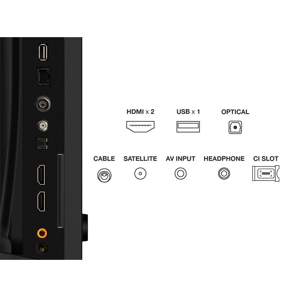 TCL 32V5C-UK 32" Full HD QLED TV