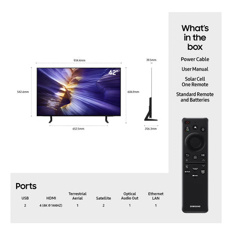 Samsung QE42S90FA 42" 4K OLED TV
