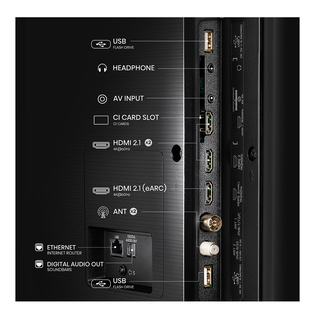 Hisense 43A7QTUK 43" QLED Smart TV