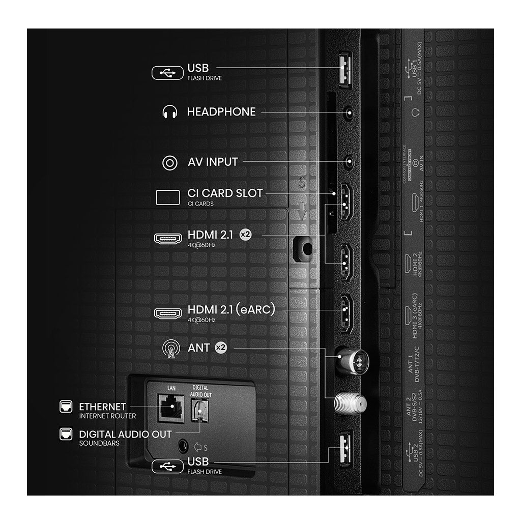 Hisense 50A7QTUK 50" QLED Smart TV