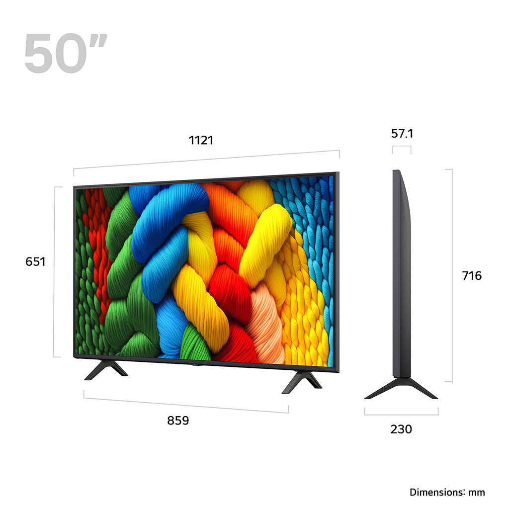 LG 50NANO80A6B 50" 4K LED TV