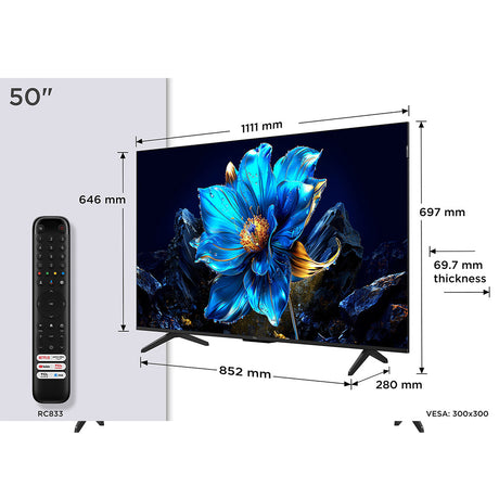 TCL 50P7K 50" 4K UHD QLED TV