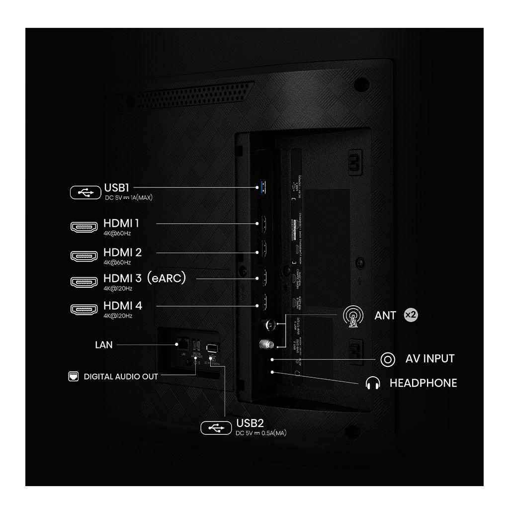 Hisense 55A85QTUK 55" OLED Smart TV