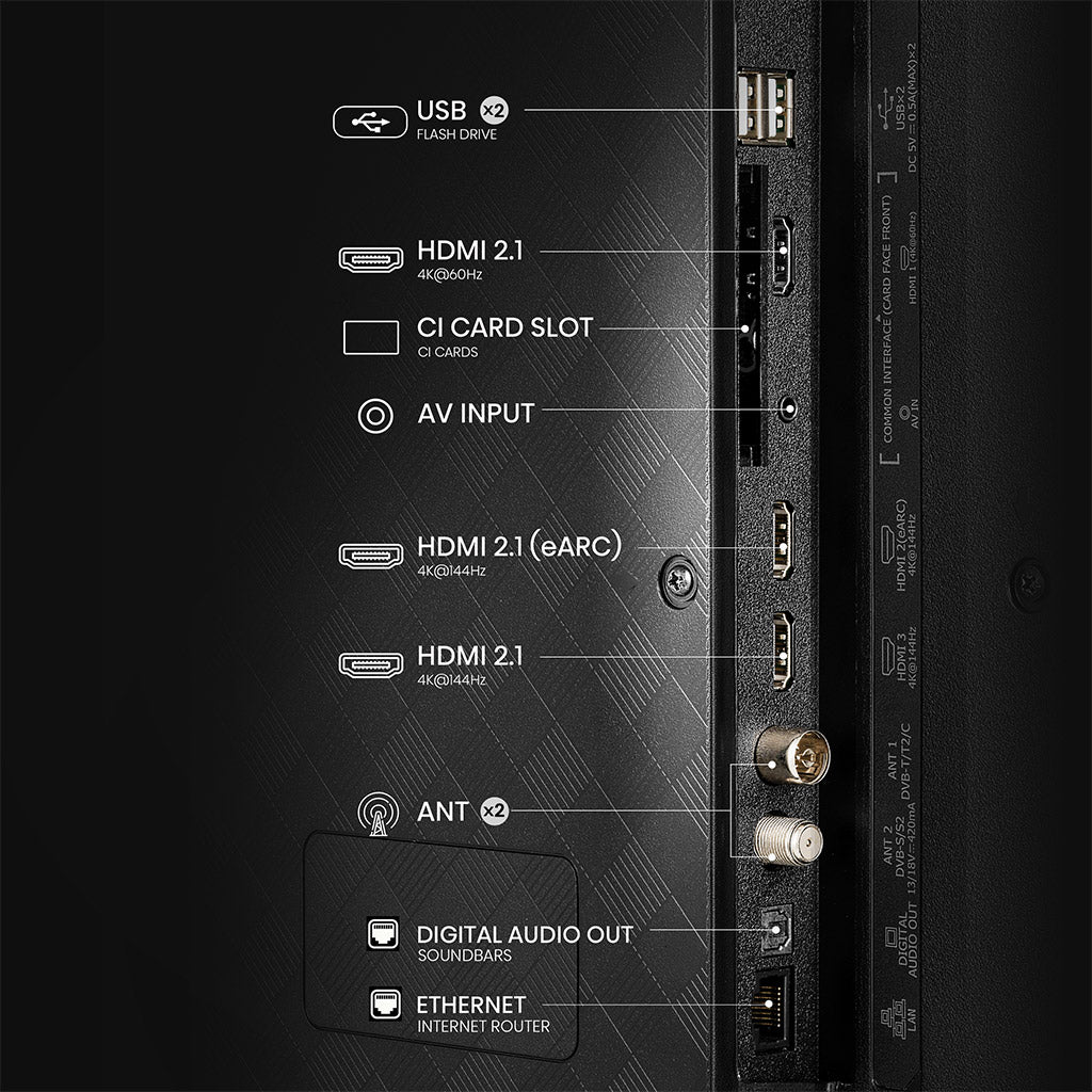 Hisense 55E7QTUK PRO 55" QLED Smart TV