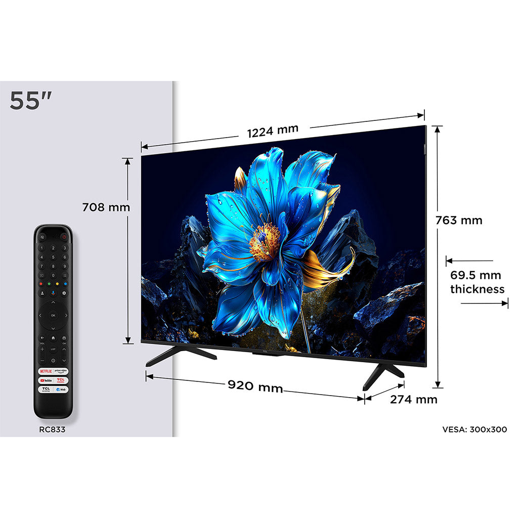 TCL 55P7K 55" 4K UHD QLED TV