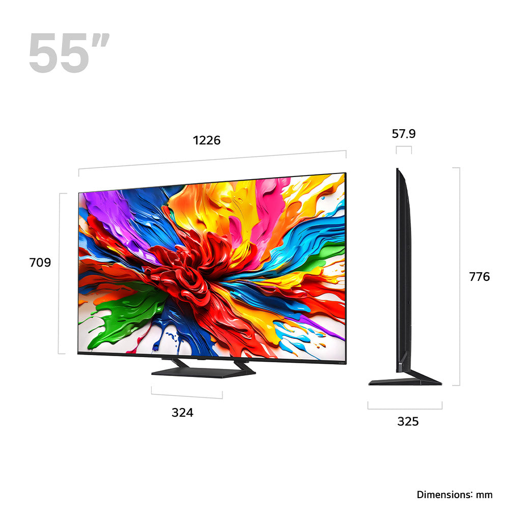 LG 55QNED93A6A 55" 4K QNED evo Mini LED TV