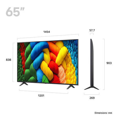 LG 65NANO80A6B 65" 4K LED TV