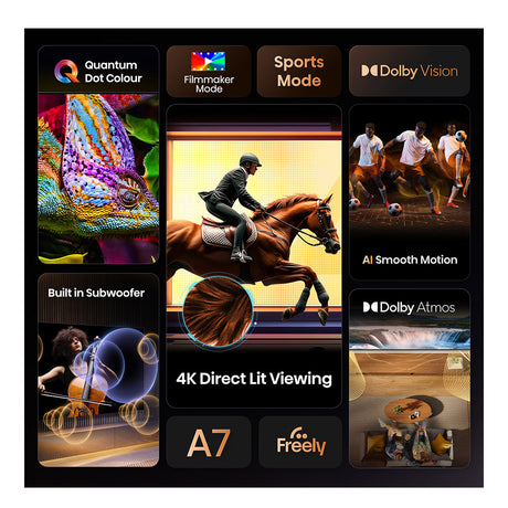 Hisense 75A7QTUK 75" QLED Smart TV