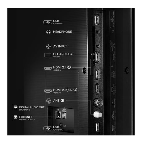 Hisense 75E7QTUK 75" QLED Smart TV