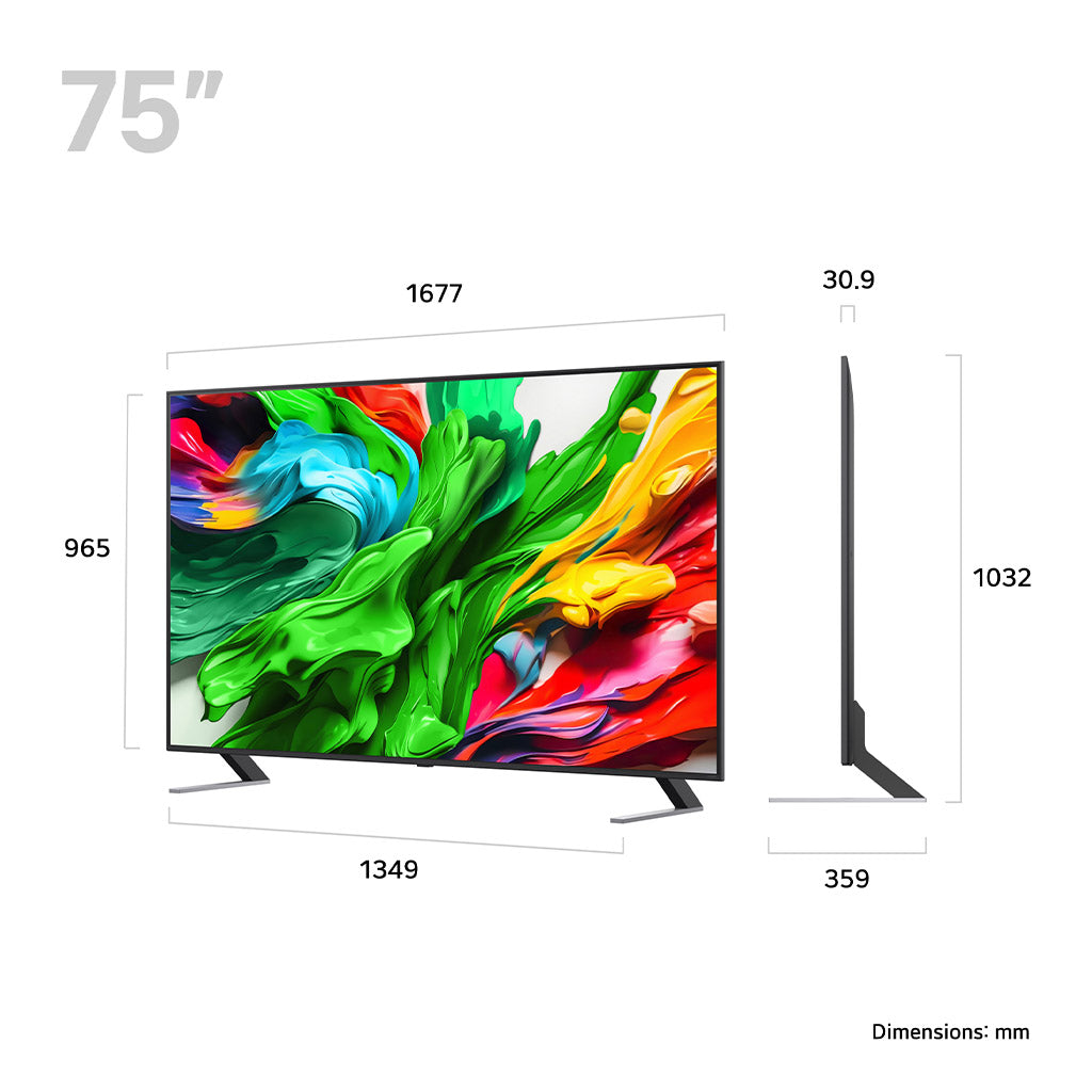 LG 75QNED85A6C 75" 4K QNED evo TV