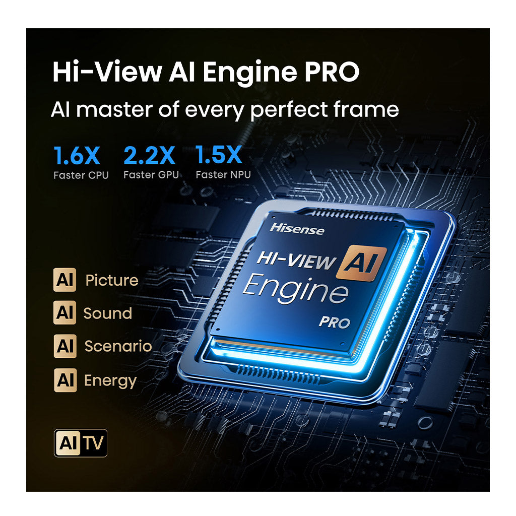 Hisense 75U7QTUK PRO 75" ULED Smart TV