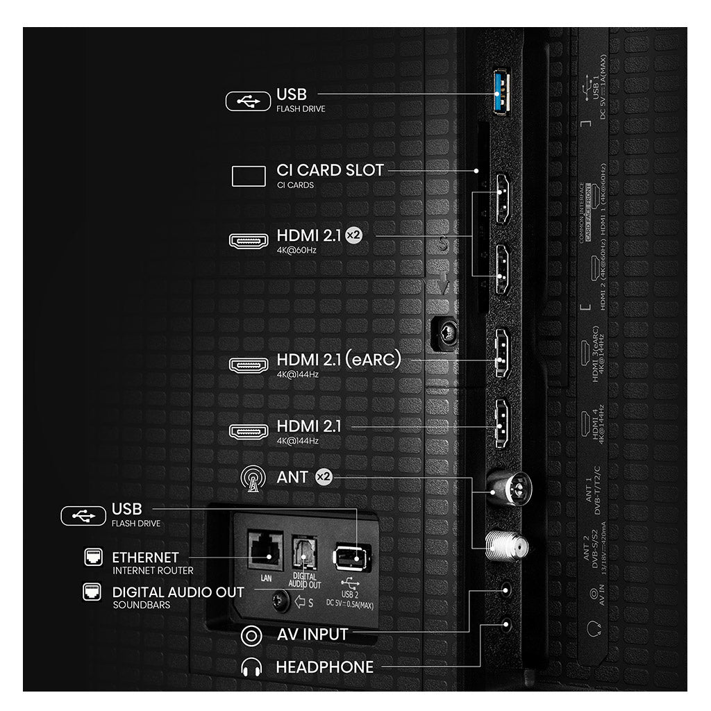Hisense 75U7QTUK 75" ULED Smart TV