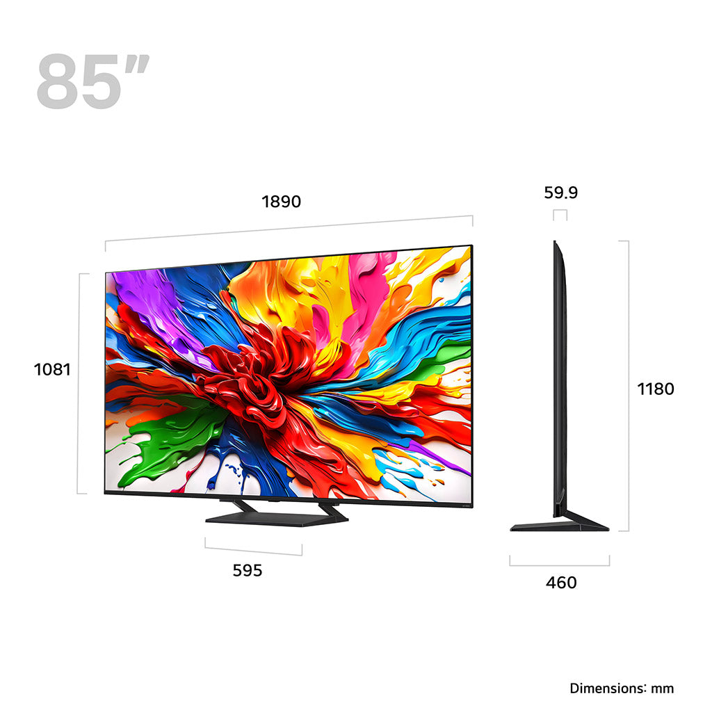 LG 85QNED93A6A 85" 4K QNED evo TV