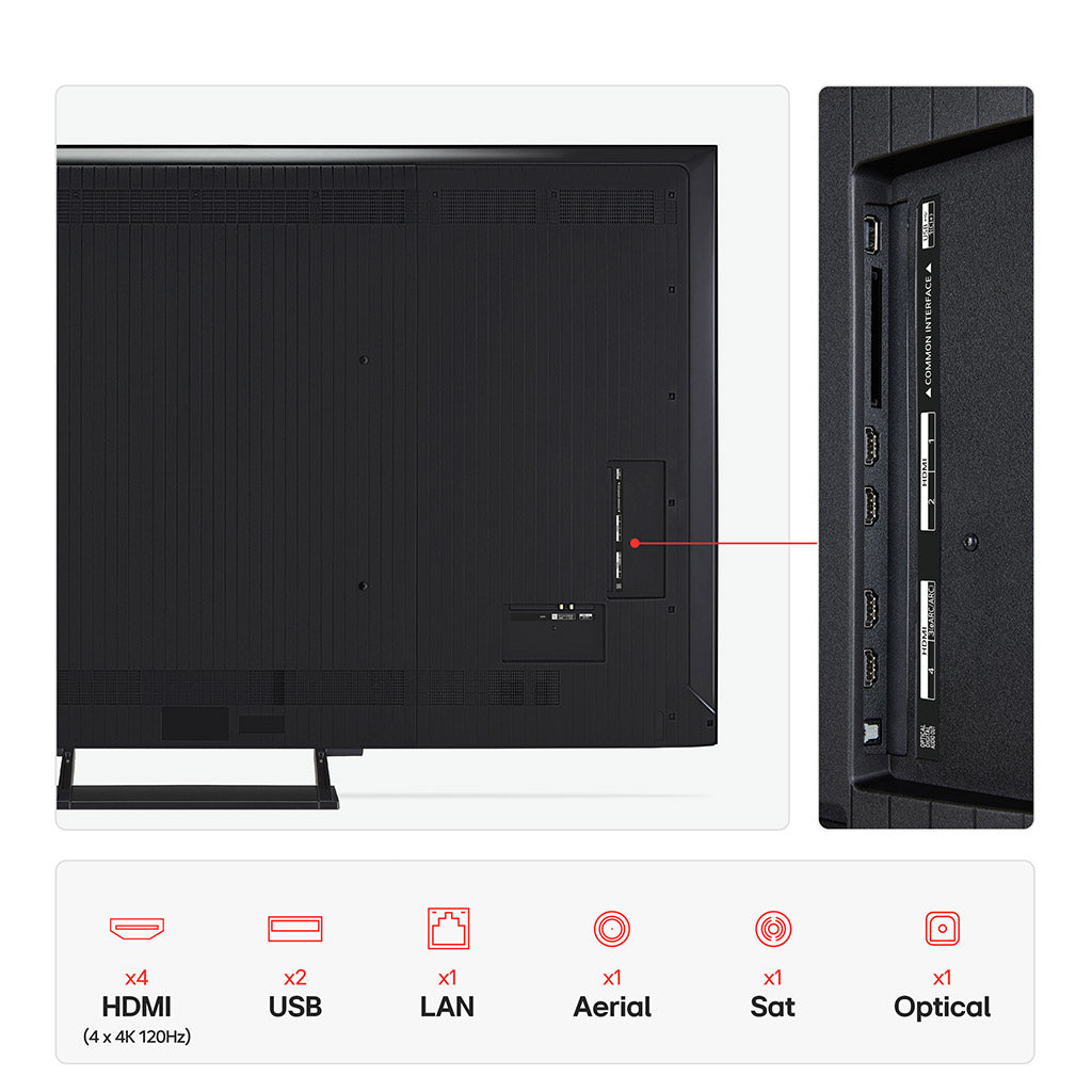 LG 85QNED93A6A 85" 4K QNED evo TV