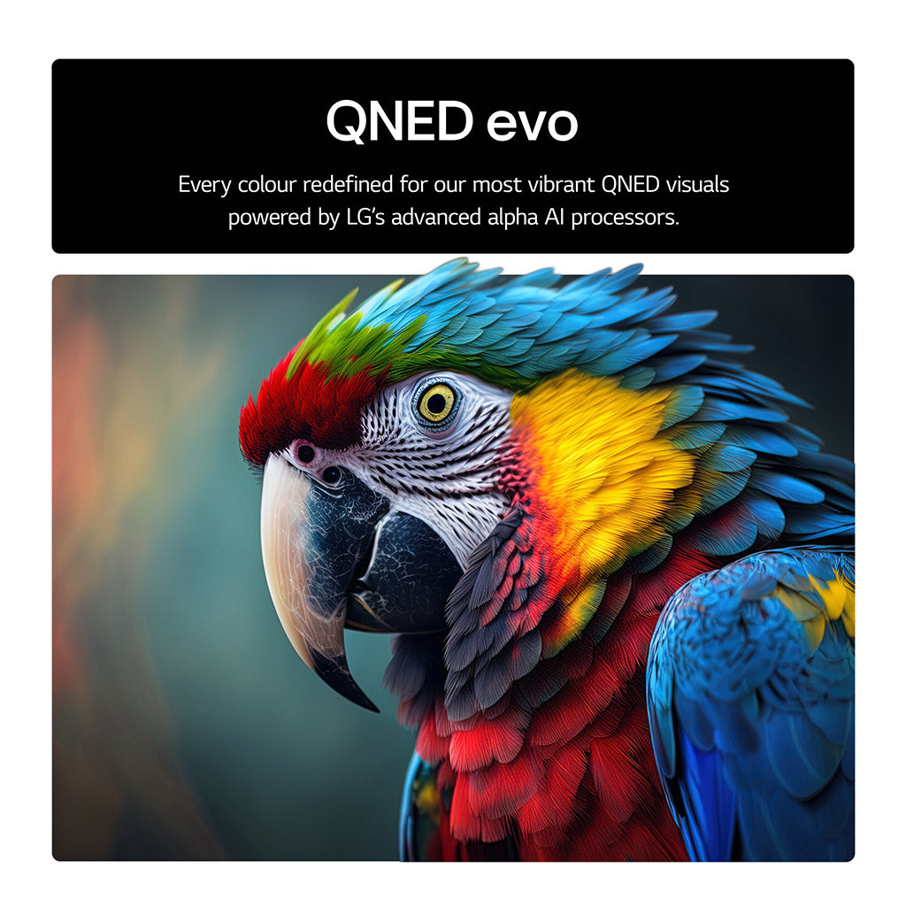 LG 86QNED9MA6B 86" 4K QNED evo TV