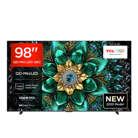 TCL 98Q6C-UK 98" 4K UHD QD-Mini LED TV