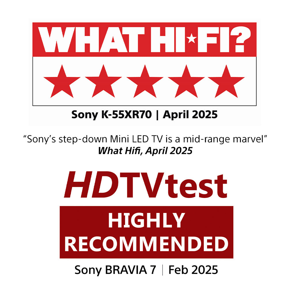 Sony BRAVIA 7 K55XR70PU 55" 4K Mini LED TV