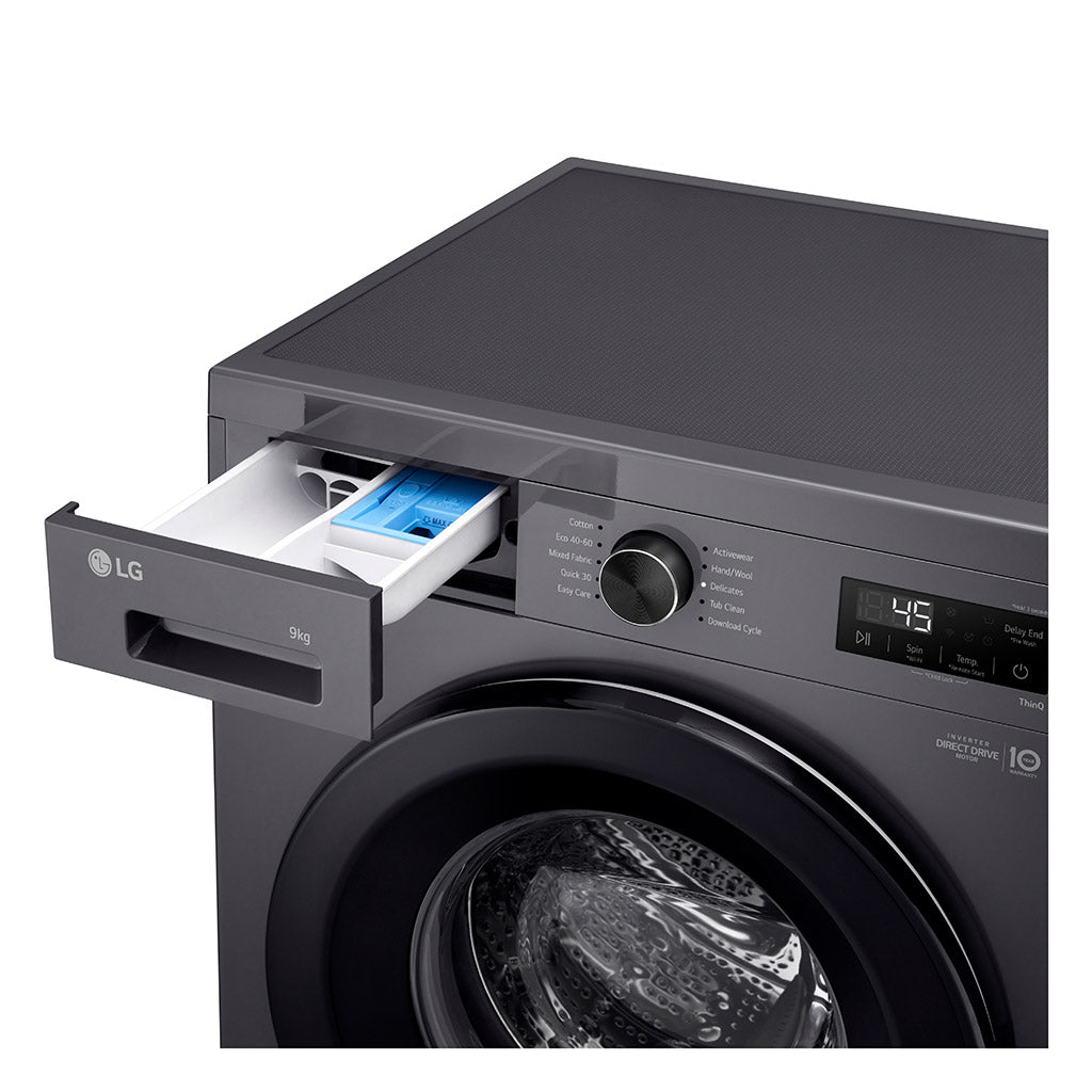 LG F4X1009NMK 9kg Direct Drive Washing Machine