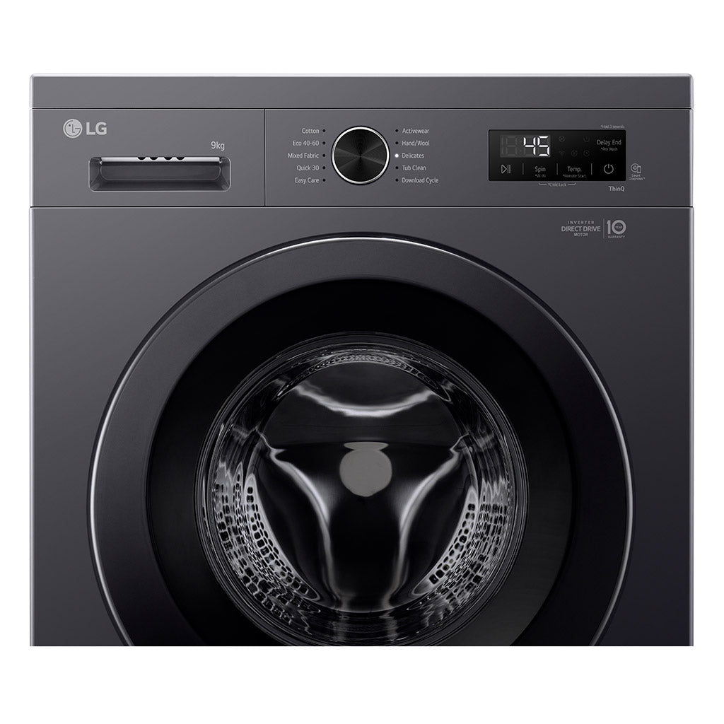 LG F4X1009NMK 9kg Direct Drive Washing Machine