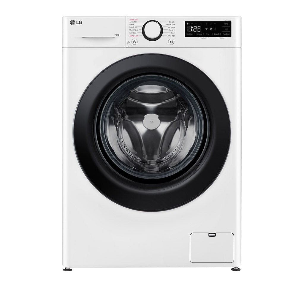 LG F4Y510WBLN1 10kg Steam Washing Machine