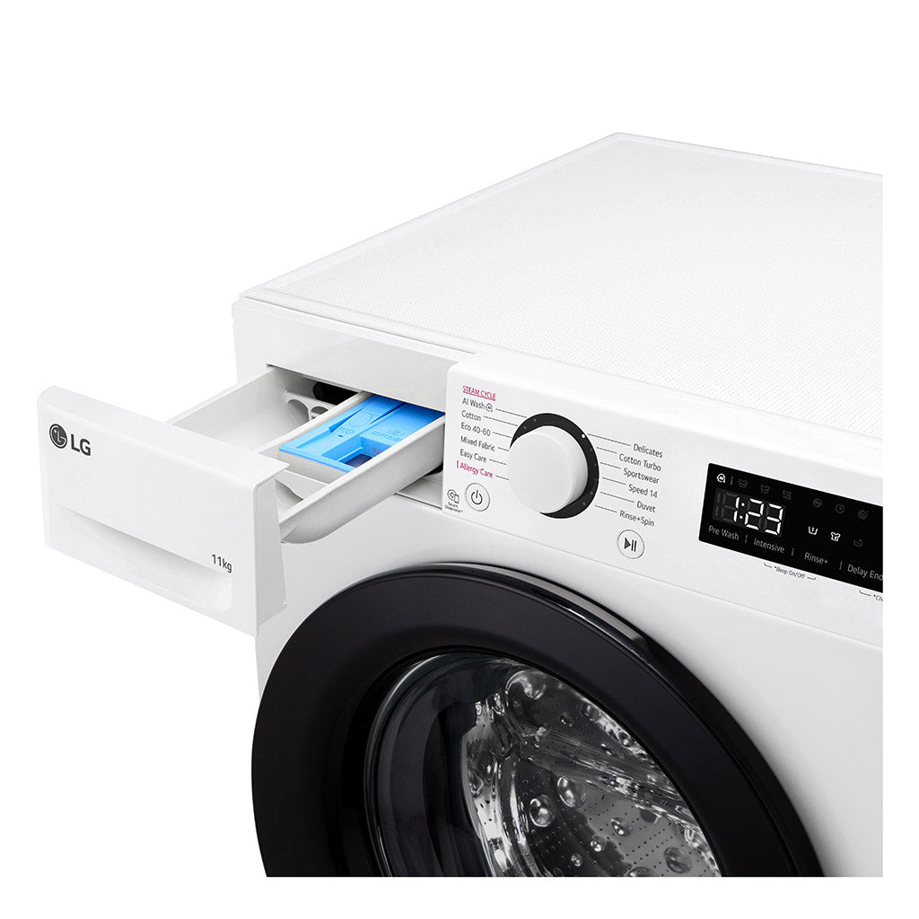 LG F4Y511WBLN1 11kg Steam Washing Machine