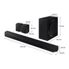 Samsung HW-Q990D 11.1.4Ch Soundbar with Subwoofer and Rear Speakers