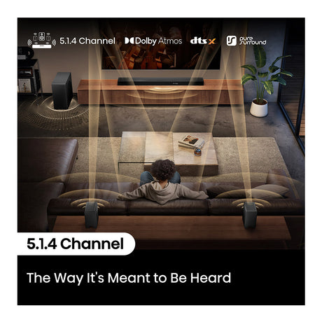 Hisense AX5140Q 5.1.4 Ch Soundbar System