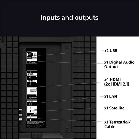 Sony BRAVIA 5 K65XR55BP 65" 4K Mini LED TV