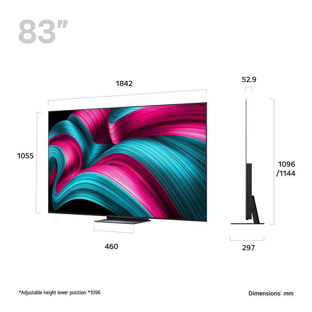 LG OLED83C54LA 83" 4K OLED evo TV