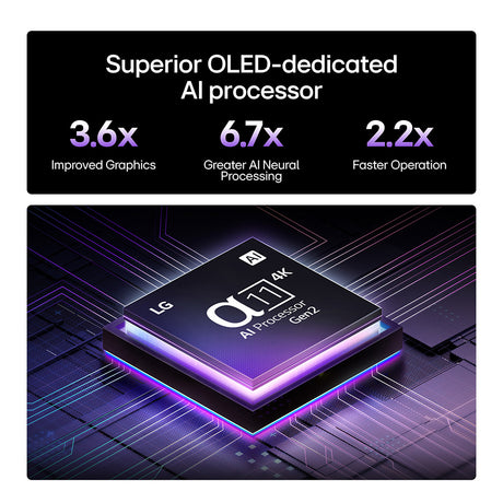 LG OLED83G54LW 83" 4K OLED evo TV