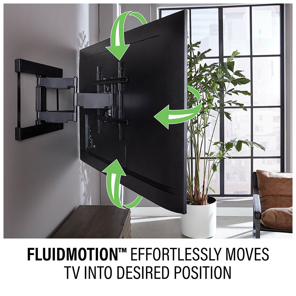 SANUS VLFS820-B2 Super Slim Full-Motion Wall Mount 40"-90"