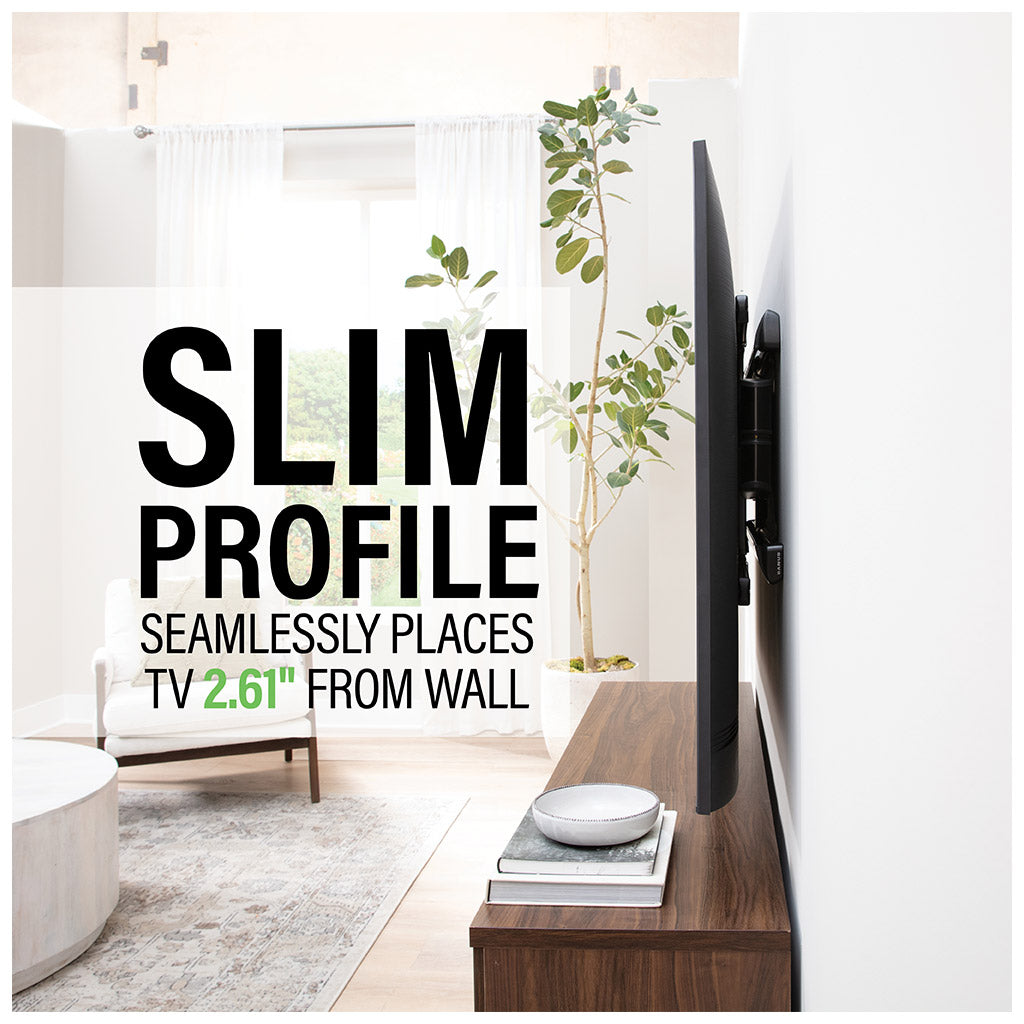 SANUS VXF830-B2 Full-Motion Wall Mount for TVs 65"-100"