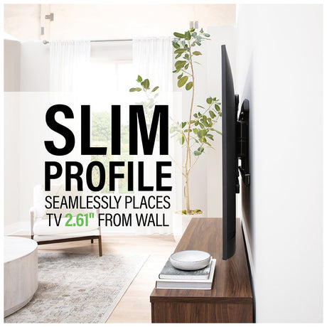 SANUS VXF830-B2 Full-Motion Wall Mount for TVs 65"-100"