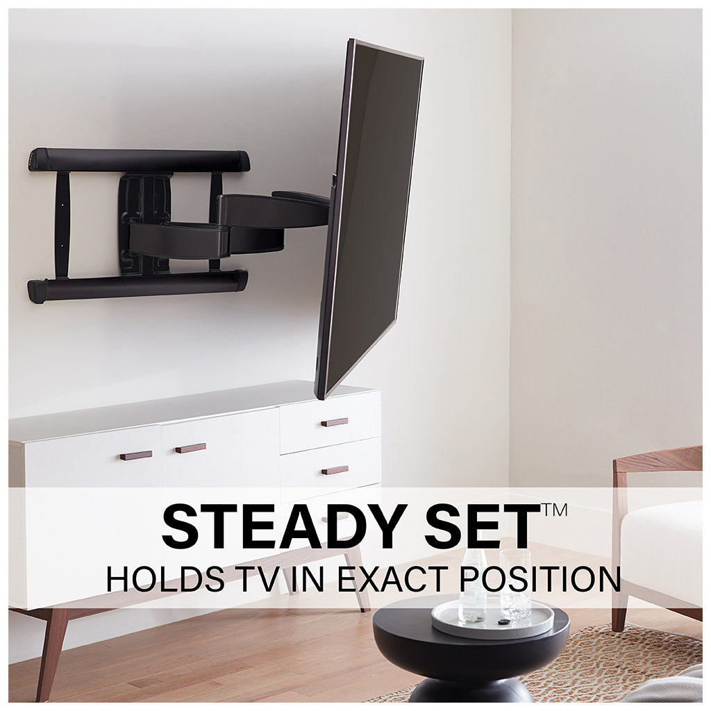 SANUS VXF830-B2 Full-Motion Wall Mount for TVs 65"-100"