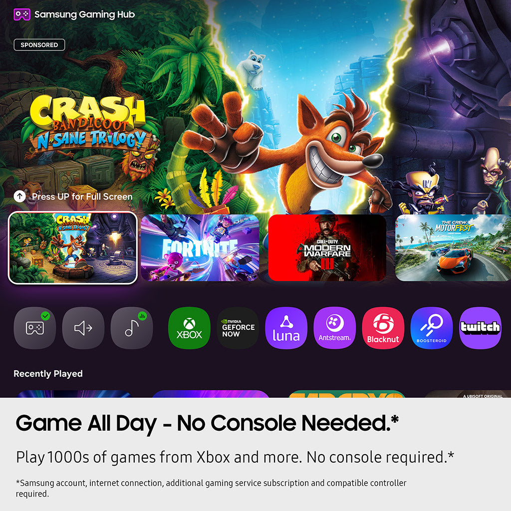 Samsung UE50U8020F 50" 4K Crystal UHD TV