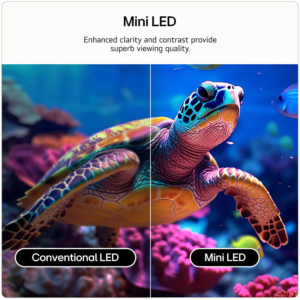 LG 43QNED87B6A 43" 4K QNED evo MiniLED AI TV