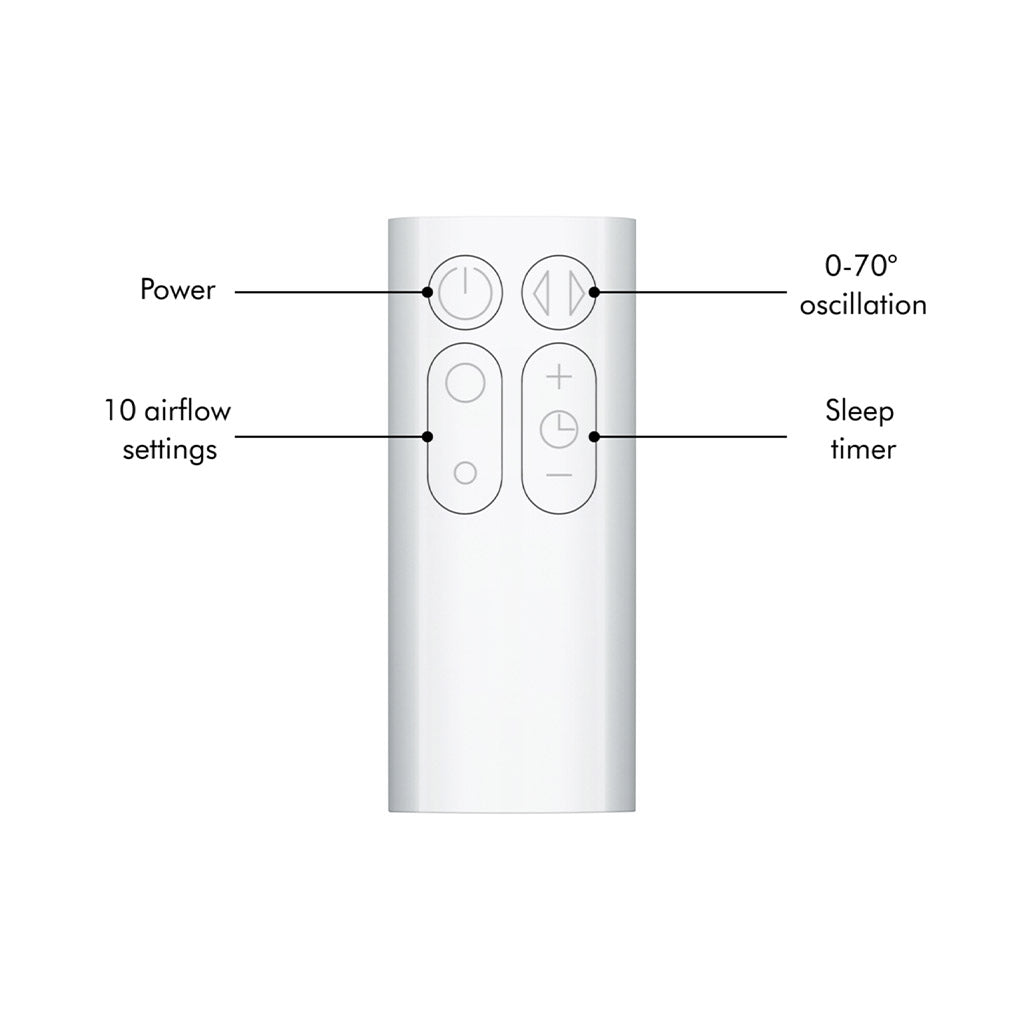 Dyson Cool AM07 Tower Fan (White/Silver)