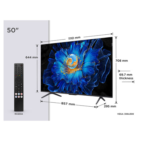 TCL 50C6KS 50" 4K UHD QD-Mini LED TV