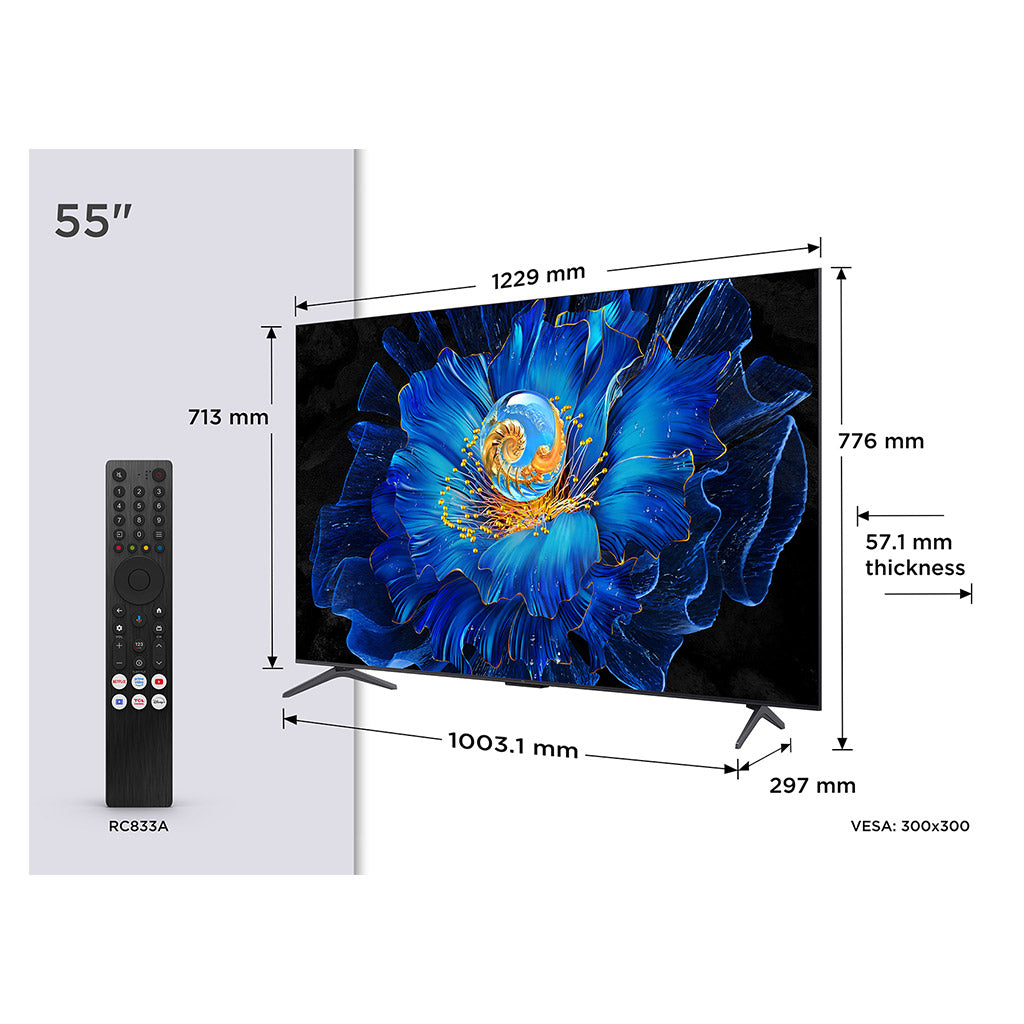 TCL 55C6KS 55" 4K UHD QD-Mini LED TV