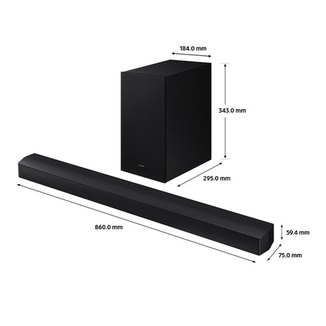 Samsung HW-B650D B-Series 3.1ch Soundbar with Subwoofer