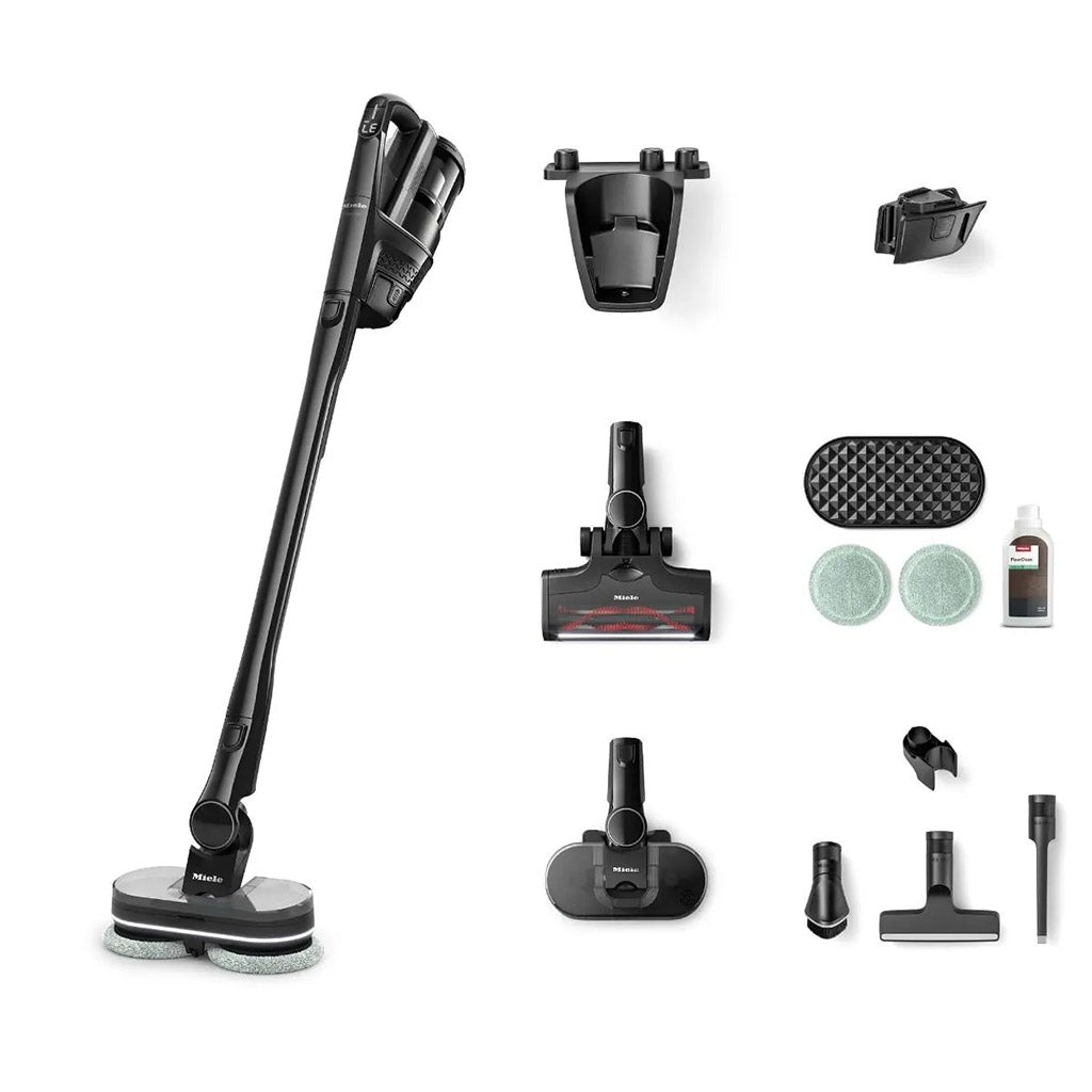Miele Triflex HX3 Aqua Obsidian Black Cordless Vacuum