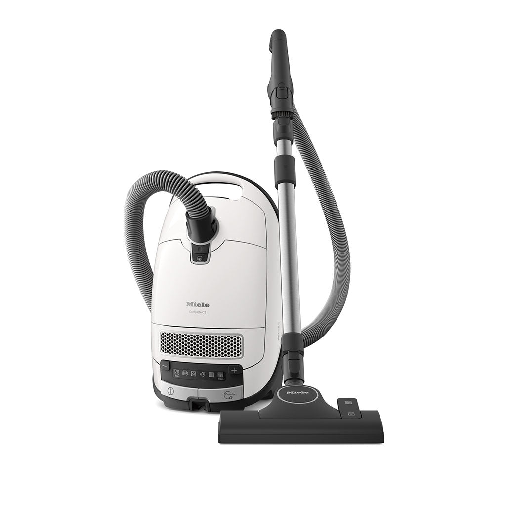Miele Complete C3 Allergy Vacuum Cleaner, Lotus White