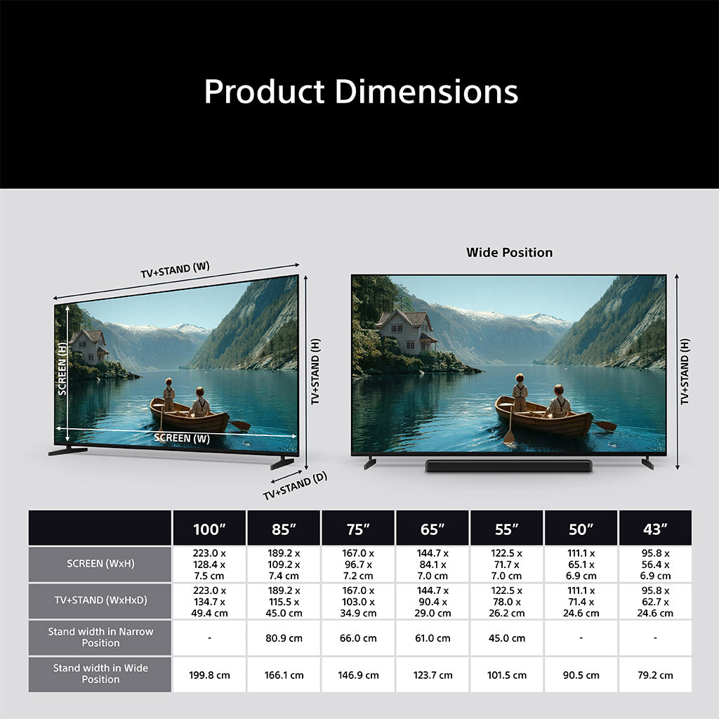 Sony BRAVIA 3 II K65XR38M2PB 65" 4K LED TV