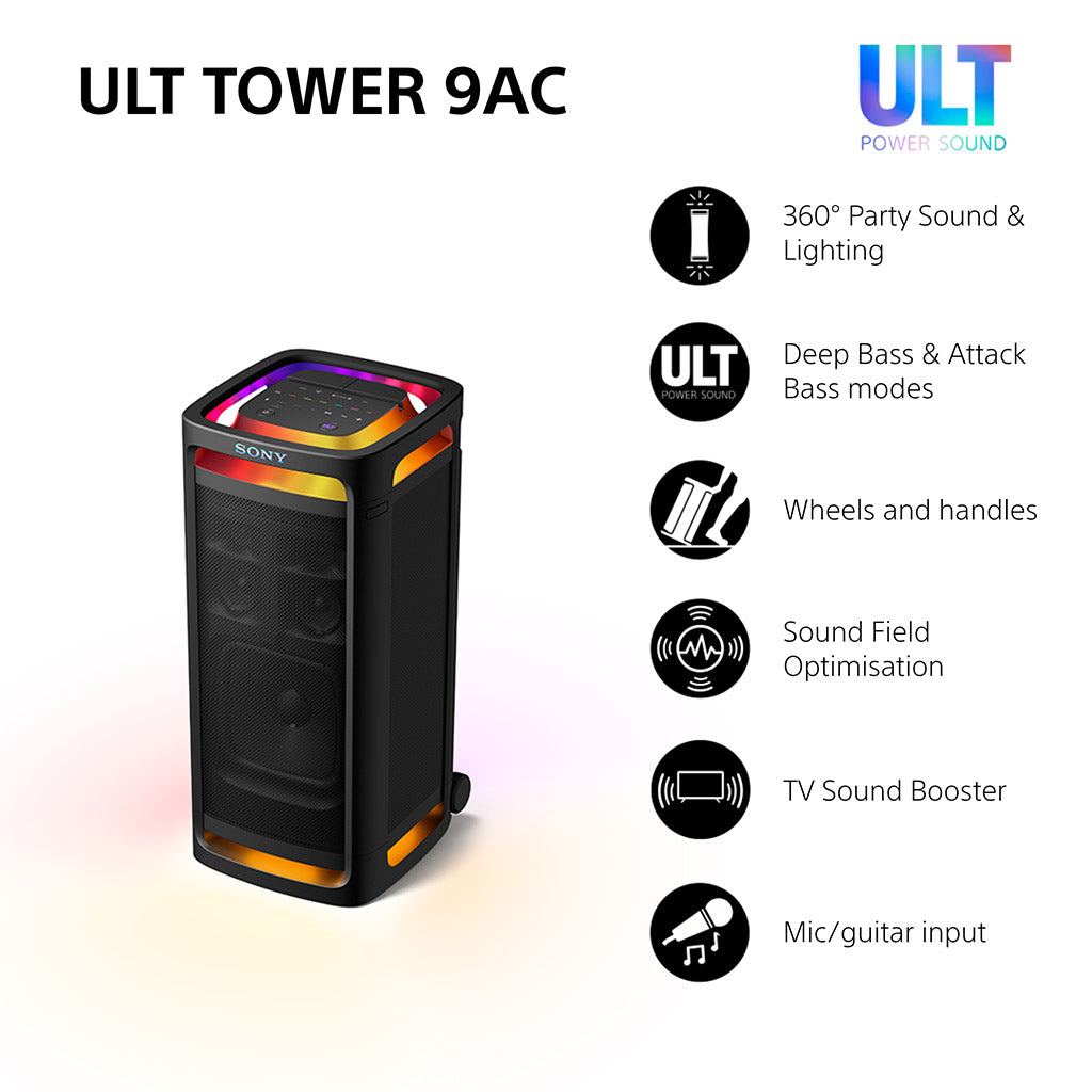 Sony ULT TOWER 9AC Party Speaker SRSULT900AC