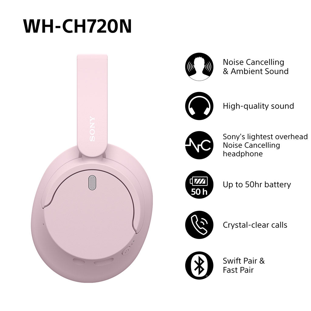 Sony WH-CH720N Wireless Noise Cancelling Headphones
