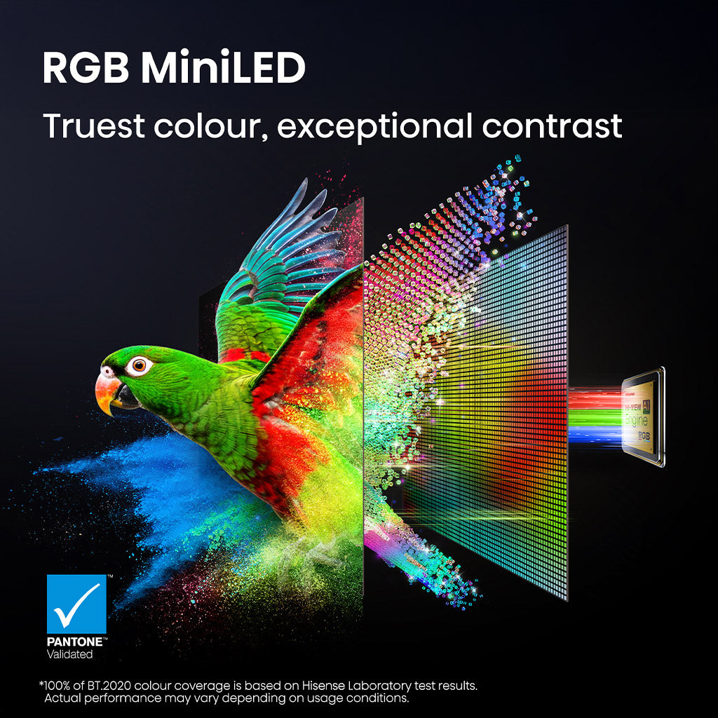 Hisense 100UR8STUK 100" RGB-MiniLED 4K TV