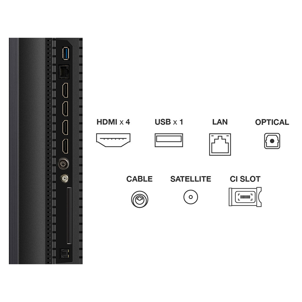 TCL 50Q7C-UK 50" 4K UHD QD-Mini LED TV