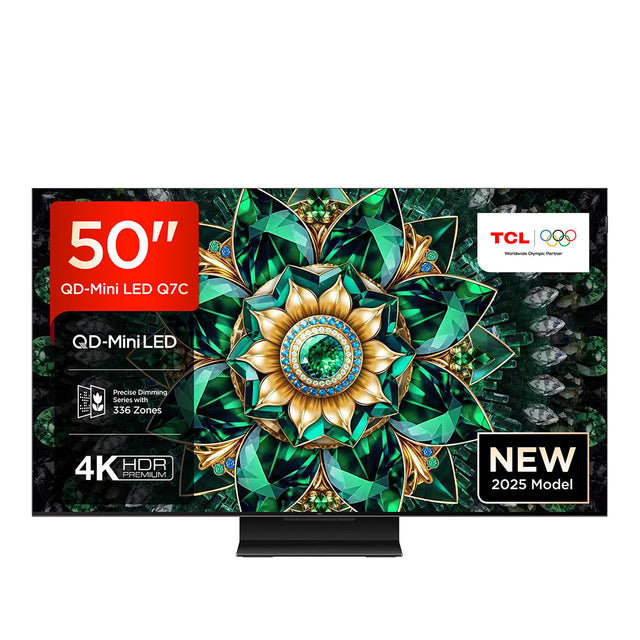 TCL 50Q7C-UK 50" 4K UHD QD-Mini LED TV
